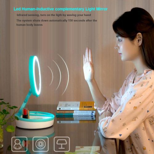 Multifunction Portable LED Cosmetic Mirror