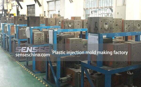 Plastic injection mold making factory