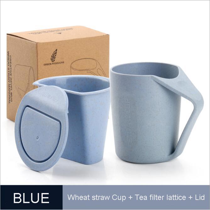 Wheat Straw Couple Water Cup