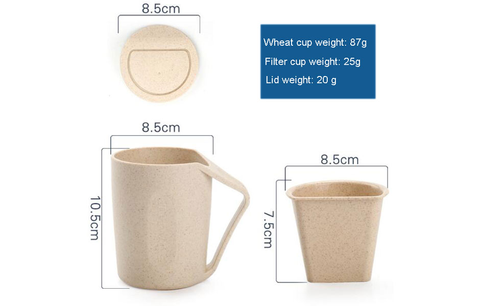 Wheat Straw Mugs supplier China, Eco-Friendly Wheat Straw Cup