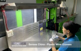 Injection Molding for Food-Grade Plastic Wine Glasses at Senses China