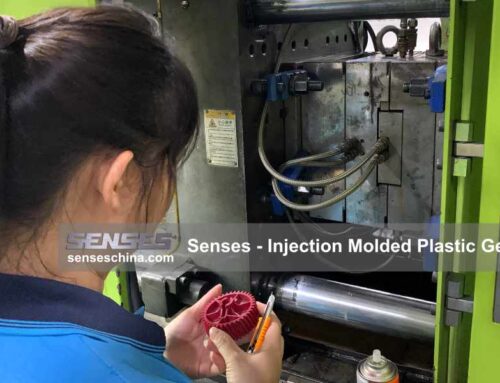 Precision Injection Molded Plastic Gears by Senses China