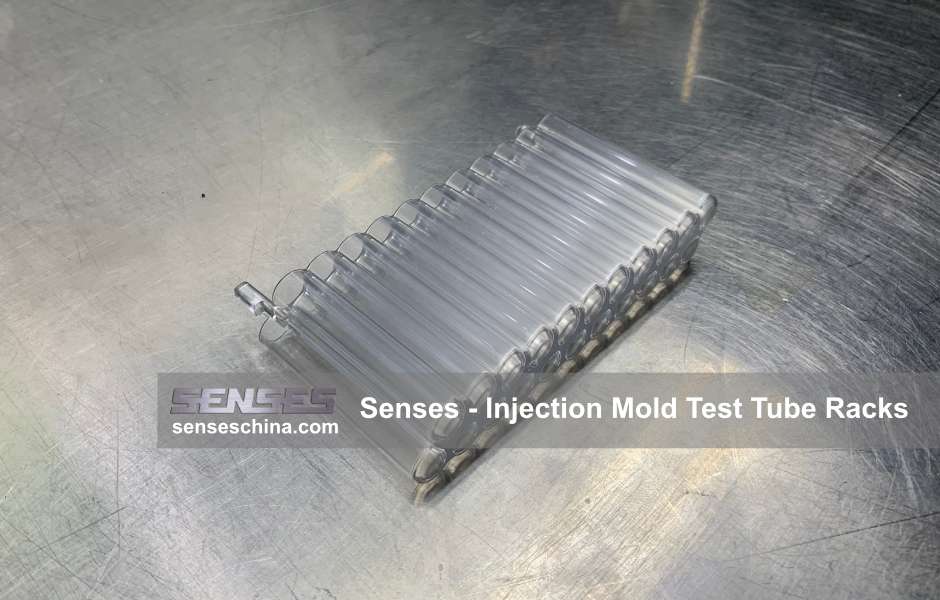 Plastic Injection Tube Plastic Injection Molding for Laboratory Test Tube Racks at Senses