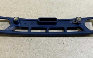 Insert-molded prototype in black